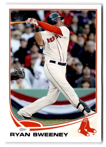 Ryan Sweeney Red Sox baseball card 2013 Topps #291 with original gloss NM-MT