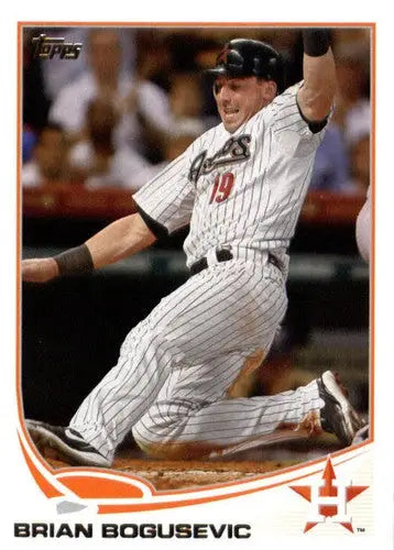 Original gloss baseball card of Brian Bogusevic NM-MT from 2013 Topps Astros