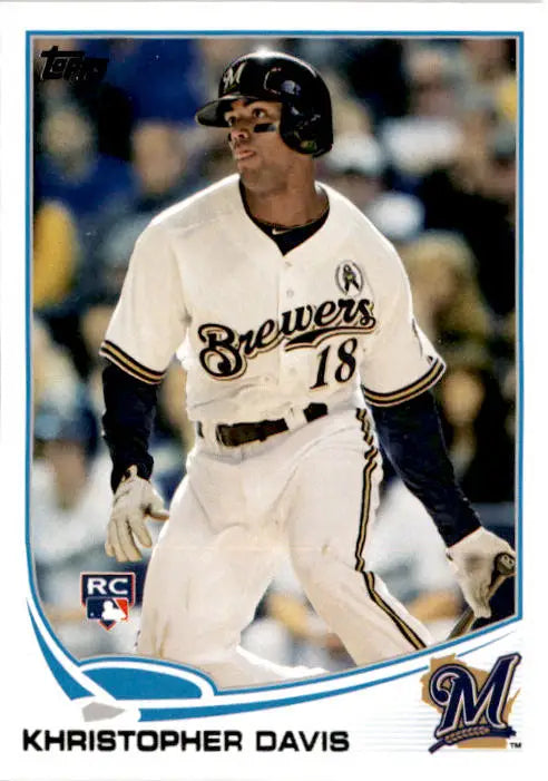 2013 Topps #360 Khristopher Davis - Baseball Card Single
