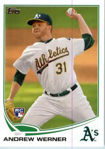 2013 Topps #433 Andrew Werner NM-MT RC Rookie Athletics ID:73172 - Baseball Card Single