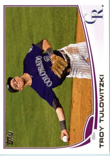 2013 Topps #453 Troy Tulowitzki NM-MT Rockies ID:57924 - Baseball Card Single
