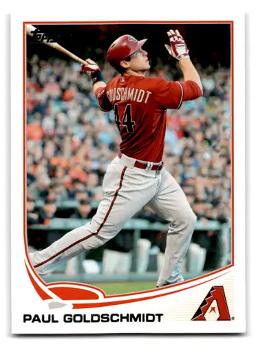 2013 Topps #454 Paul Goldschmidt NM Near Mint Diamondbacks ID:72047 - Baseball Card Single