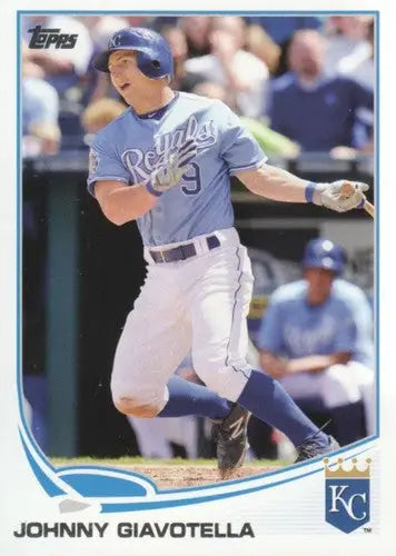 2013 Topps #493 Johnny Giavotella NM-MT Royals - Baseball Card Single