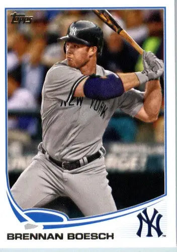 Original gloss Baseball card of Brennan Boesch NM-MT from 2013 Topps #509