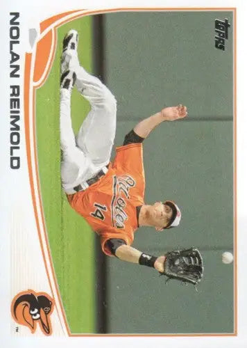 2013 Topps #518 Nolan Reimold NM Near Mint Orioles - Baseball Card Single