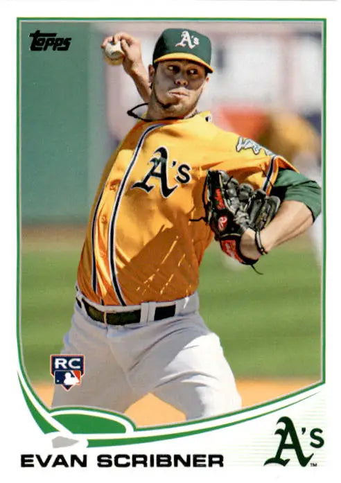 2013 Topps #521 Evan Scribner - Baseball Card Single