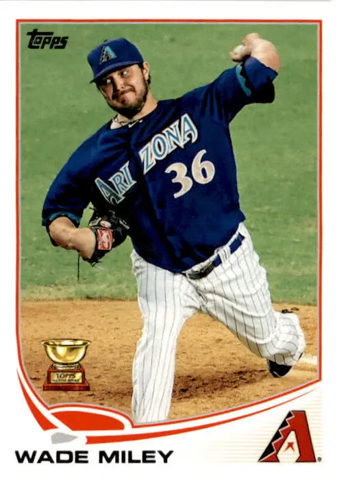 2013 Topps #530 Wade Miley - Baseball Card Single