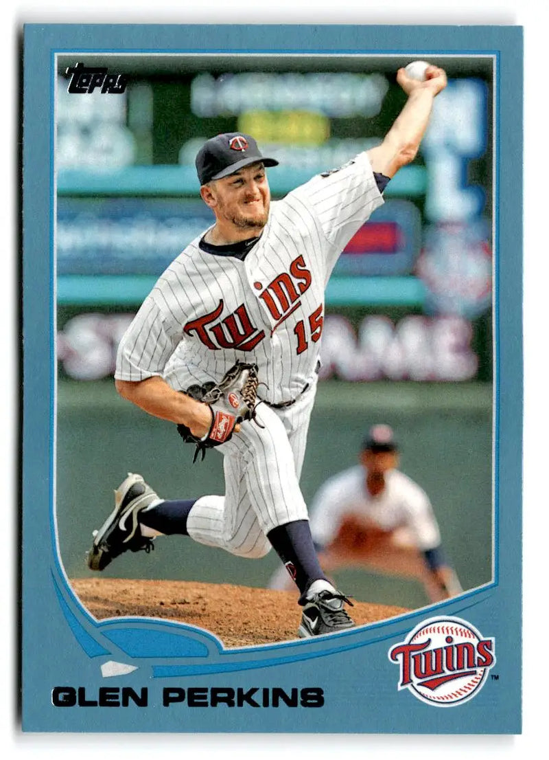 2013 Topps #547 Glen Perkins Blue - Baseball Card Single