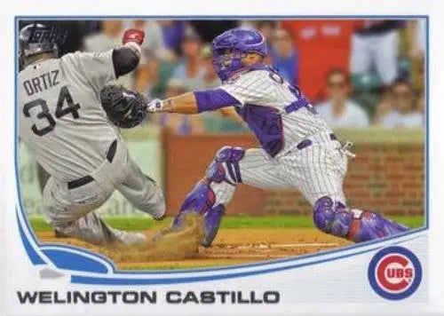 Wellington Castillo baseball card 2013 Topps NM-MT with original gloss Cubs ID71629