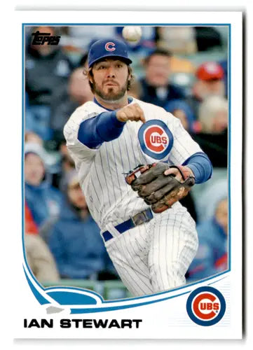 Original gloss Ian Stewart baseball card 2013 Topps NM-MT Cubs ID 73025