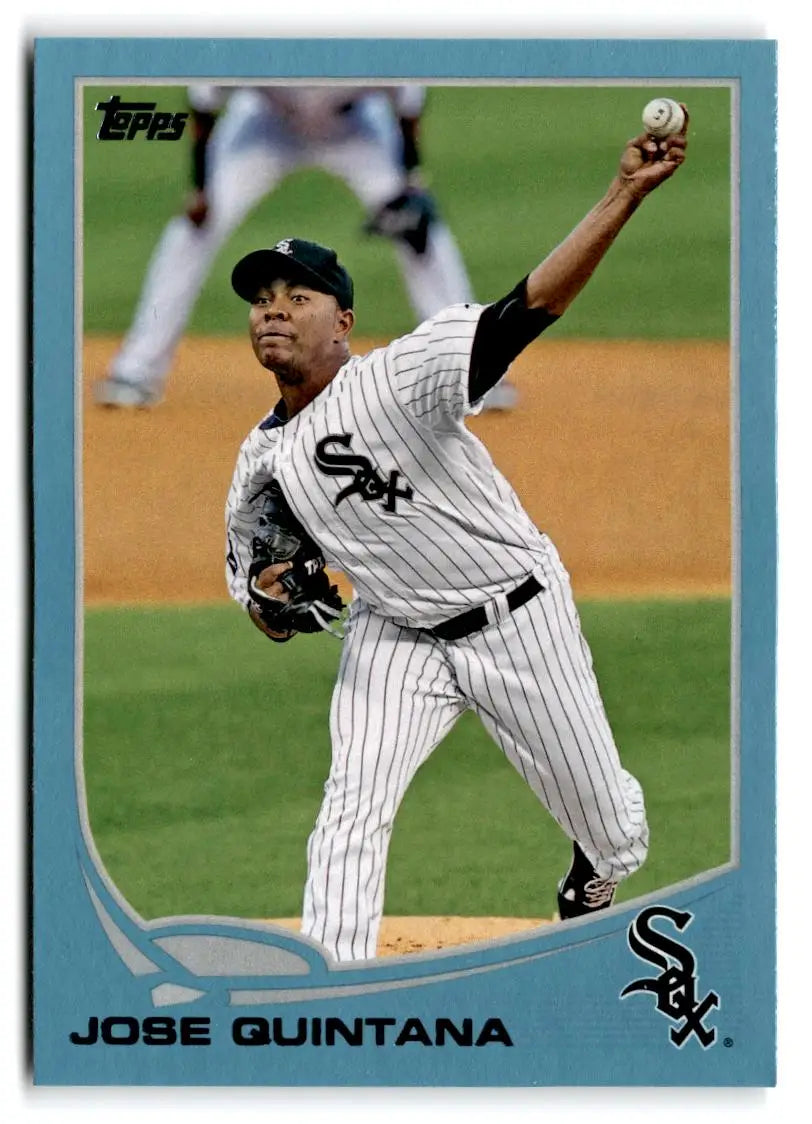 2013 Topps #586 Jose Quintana Blue - Baseball Card Single