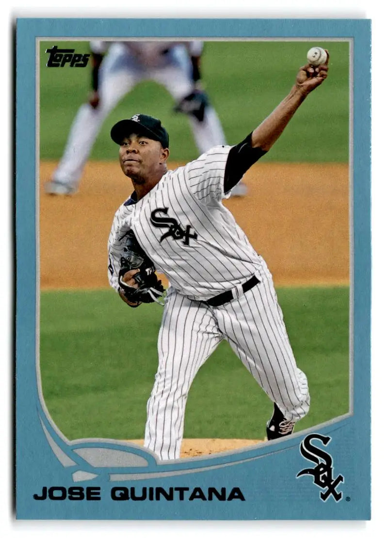 2013 Topps #586 Jose Quintana Blue - Baseball Card Single