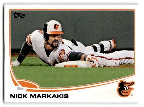 2013 Topps #592 Nick Markakis NM-MT Orioles ID:72430 - Baseball Card Single
