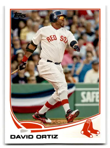 2013 Topps #595a David Ortiz NM Near Mint Red Sox ID:82886 - Baseball Card Single