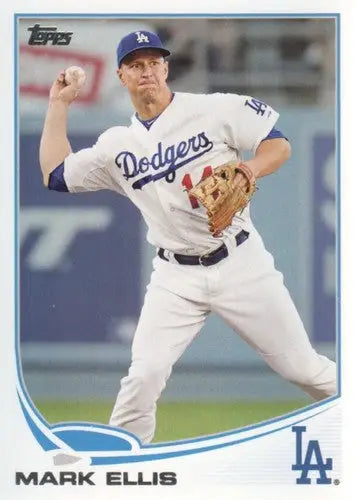 2013 Topps Mark Ellis baseball card with original gloss NM-MT Dodgers collector item