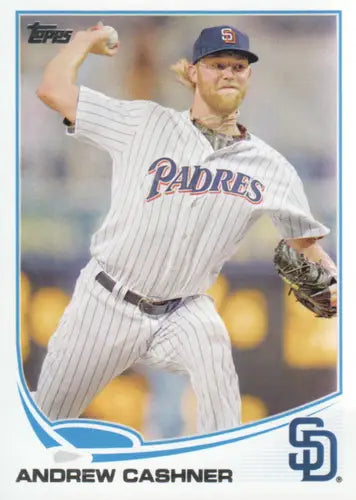 Original gloss 2013 Topps Andrew Cashner NM-MT Padres baseball card image