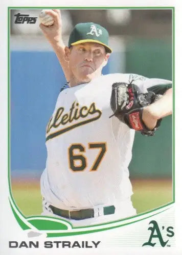 2013 Topps #648 Dan Straily NM-MT Athletics - Baseball Card Single