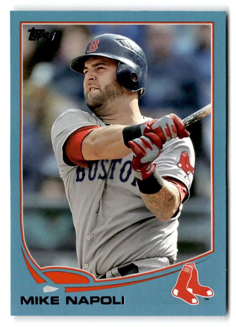 2013 Topps #659 Mike Napoli Blue - Baseball Card Single