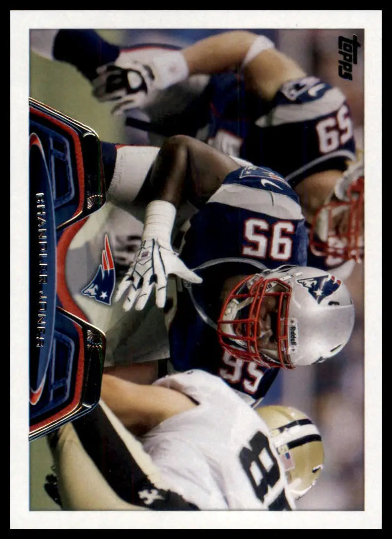 2013 Topps Chandler Jones 303 New England Patriots NM - Football Card Single