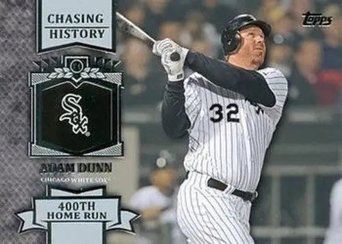 2013 Topps Chasing History #CH-30 Adam Dunn NM-MT White Sox ID:70857 - Baseball Card Single