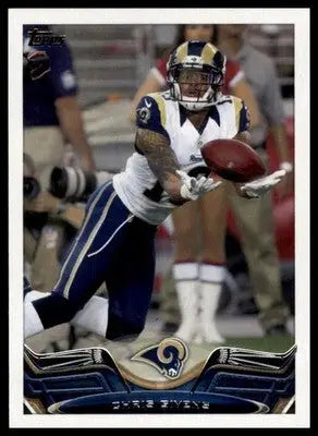 2013 Topps Chris Givens 252 Los Angeles Rams