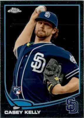 2013 Topps Chrome #105 Casey Kelly - Baseball Card Single
