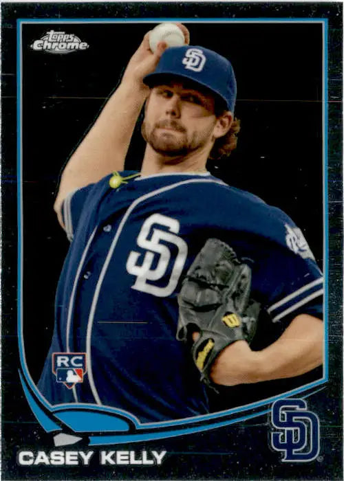 2013 Topps Chrome #105 Casey Kelly - Baseball Card Single
