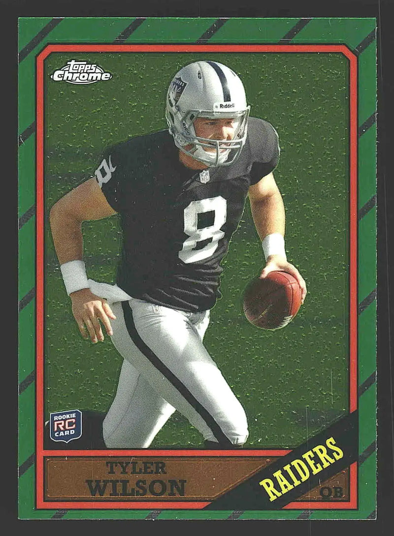 2013 Topps Chrome #11 Tyler Wilson 1986 - Football Card Single