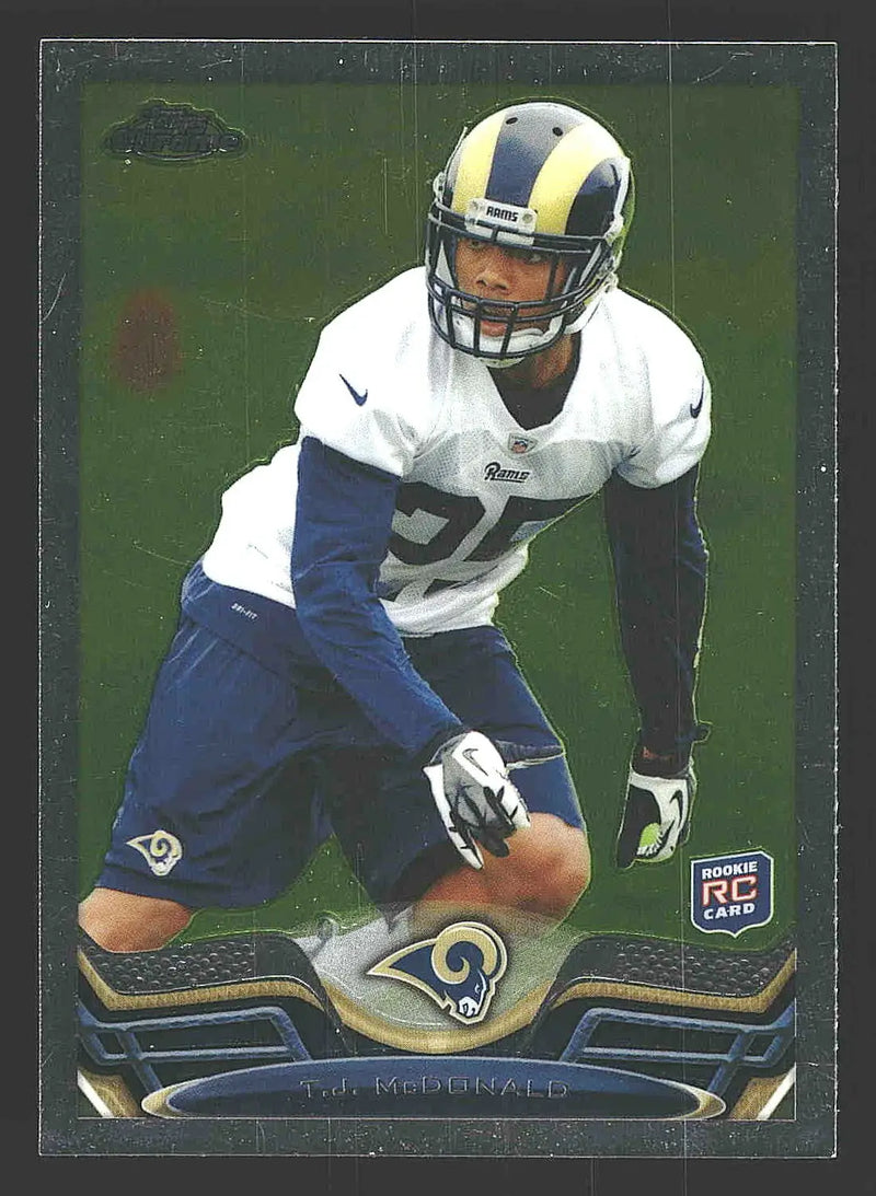 2013 Topps Chrome #124 T.J. McDonald - Football Card Single