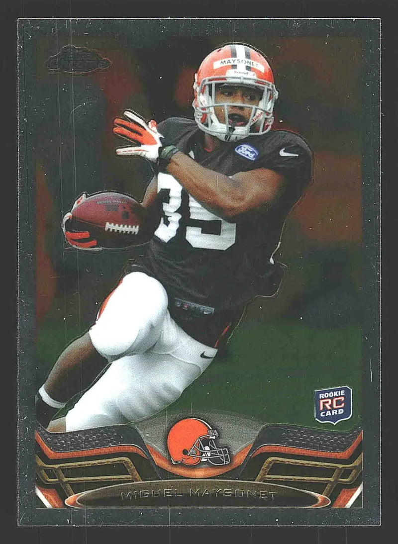 2013 Topps Chrome #13 Miguel Maysonet - Football Card Single