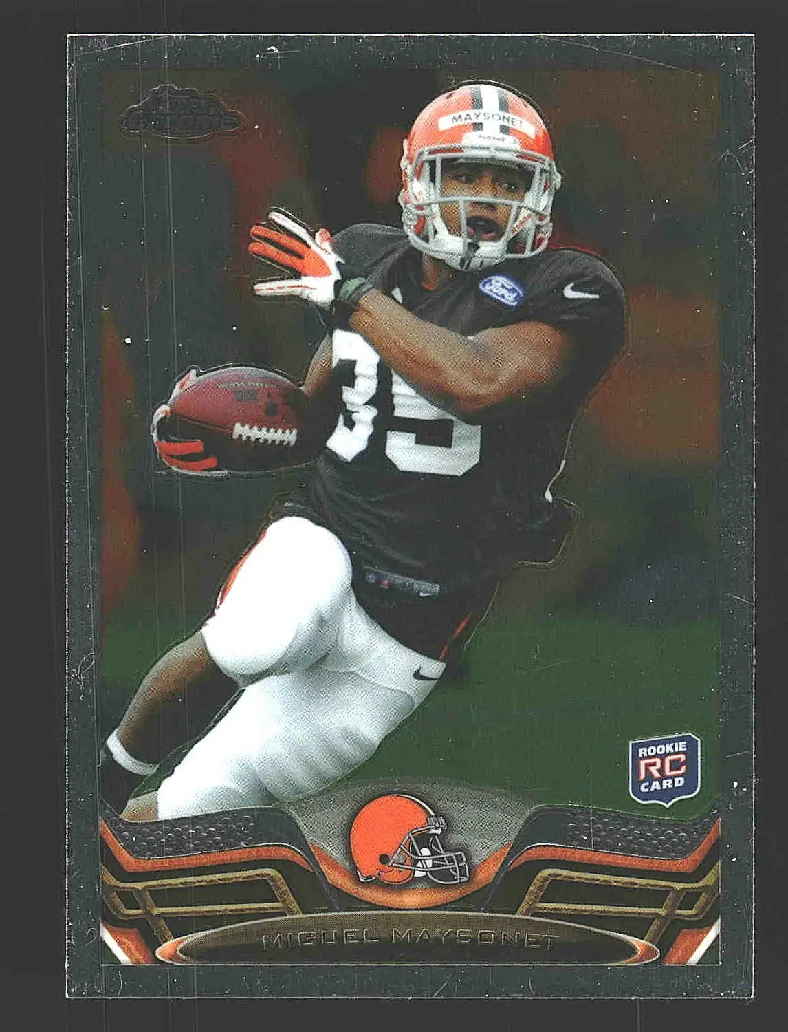 2013 Topps Chrome #13 Miguel Maysonet - Football Card Single