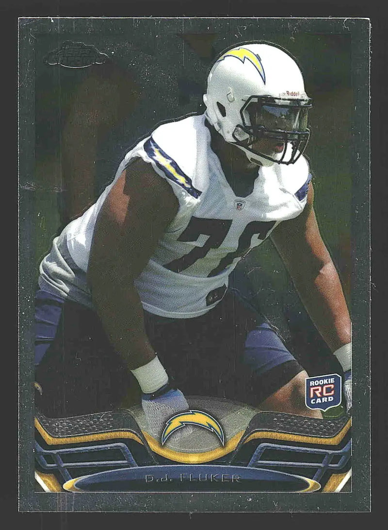 2013 Topps Chrome #134 D.J. Fluker - Football Card Single