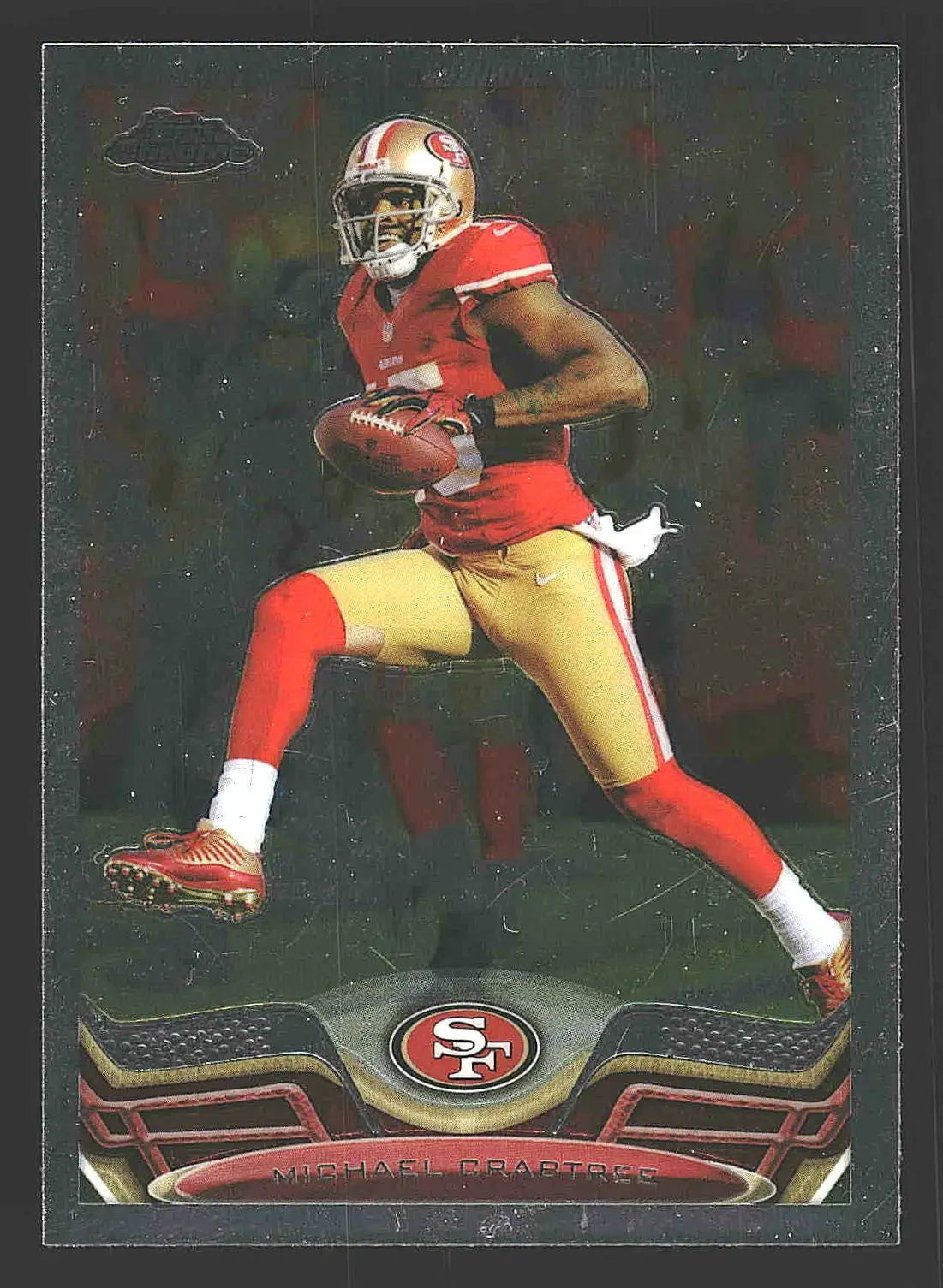 2013 Topps Chrome #179 Michael Crabtree - Football Card Single