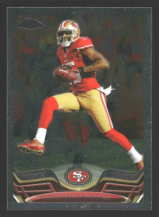 2013 Topps Chrome #179 Michael Crabtree - Football Card Single