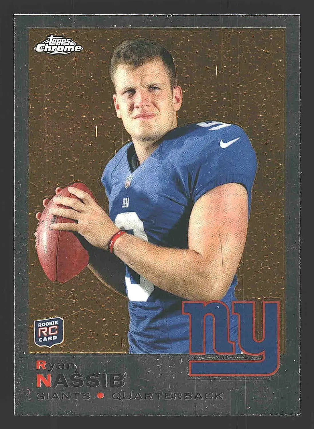 2013 Topps Chrome #18 Ryan Nassib 1969 - Football Card Single