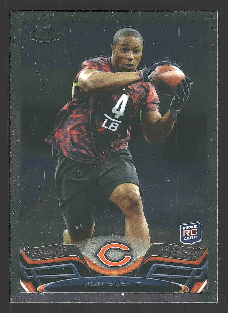 2013 Topps Chrome #189 Jon Bostic - Football Card Single