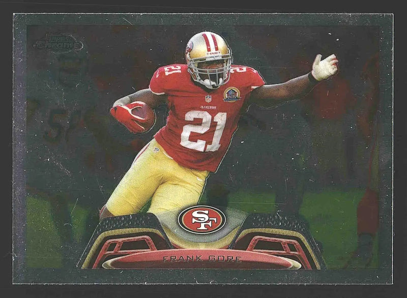 2013 Topps Chrome #201 Frank Gore - Football Card Single