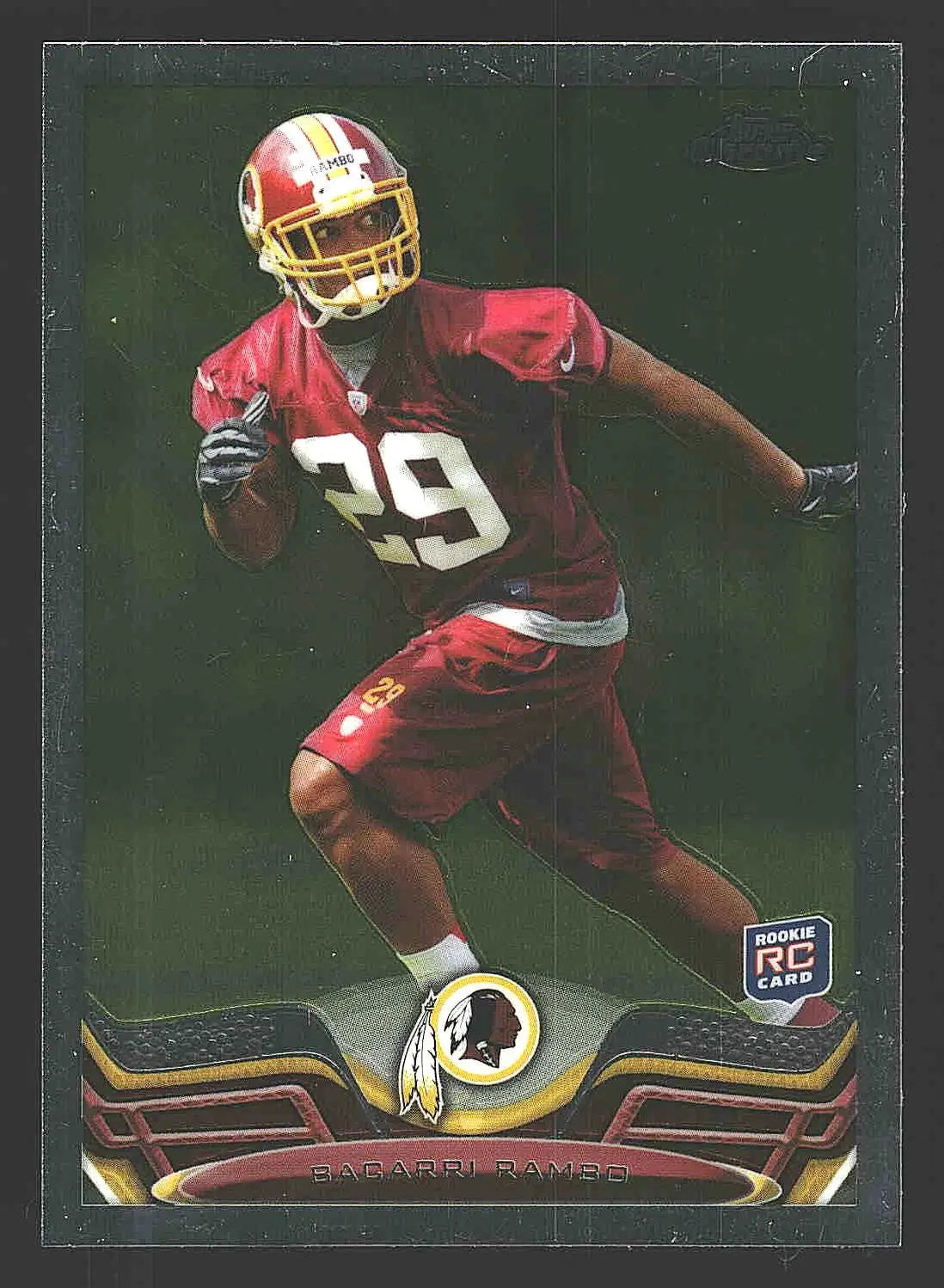 2013 Topps Chrome #208 Bacarri Rambo - Football Card Single