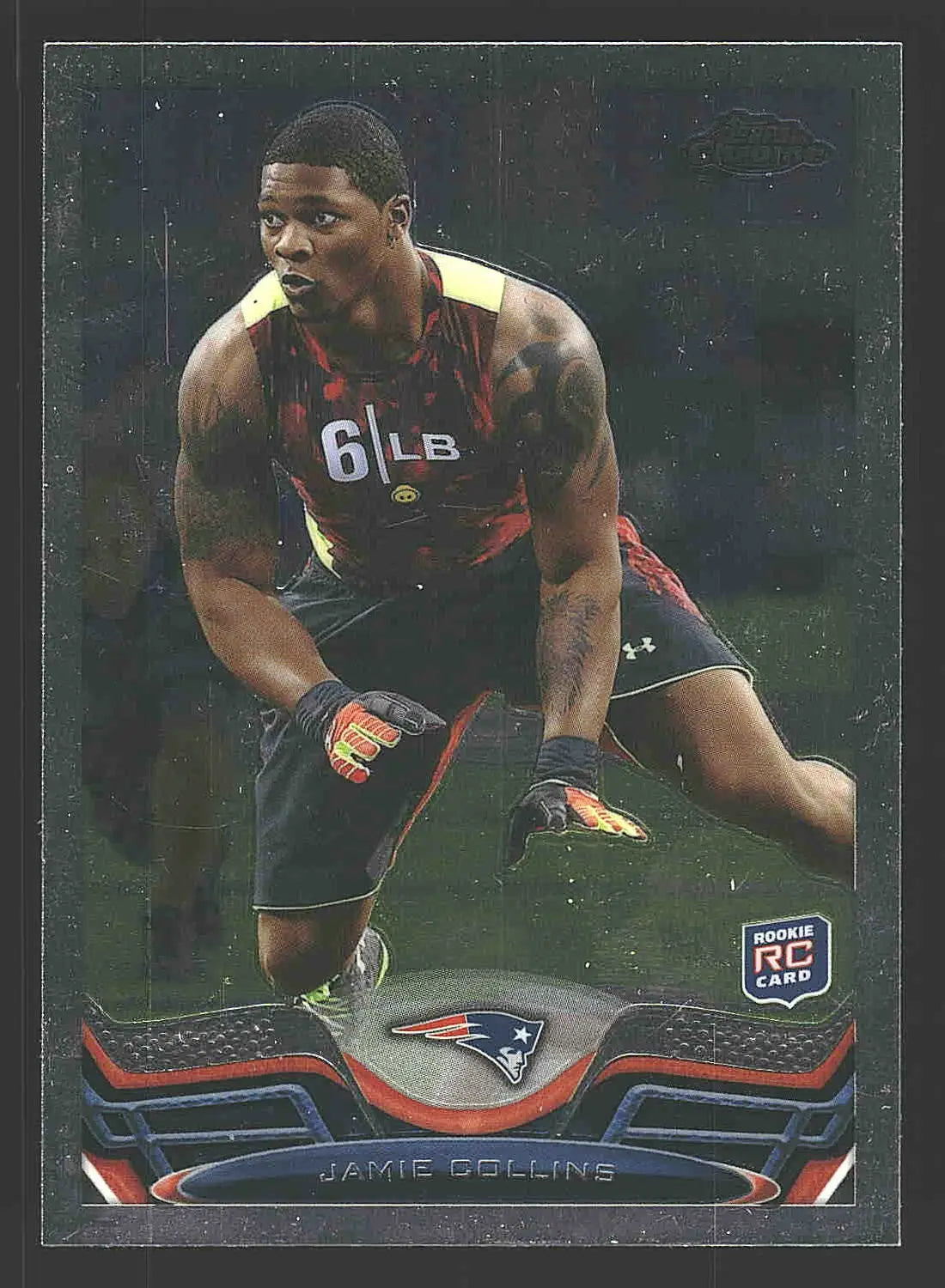 2013 Topps Chrome #28 Jamie Collins - Football Card Single