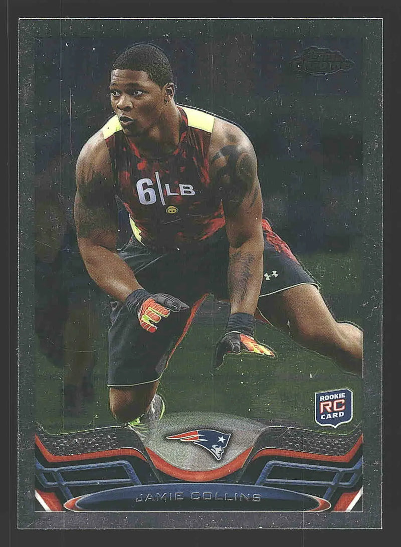 2013 Topps Chrome #28 Jamie Collins - Football Card Single