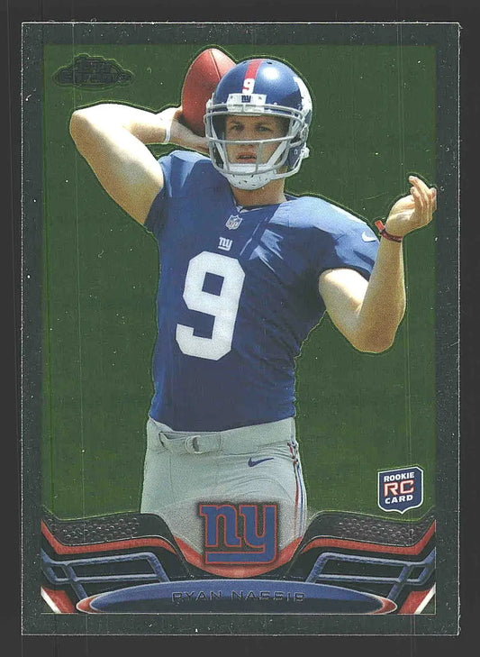 2013 Topps Chrome #41 Ryan Nassib - Football Card Single