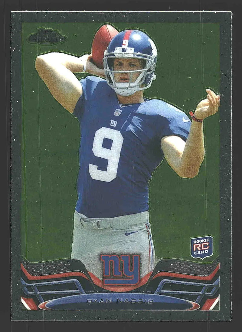 2013 Topps Chrome #41 Ryan Nassib - Football Card Single