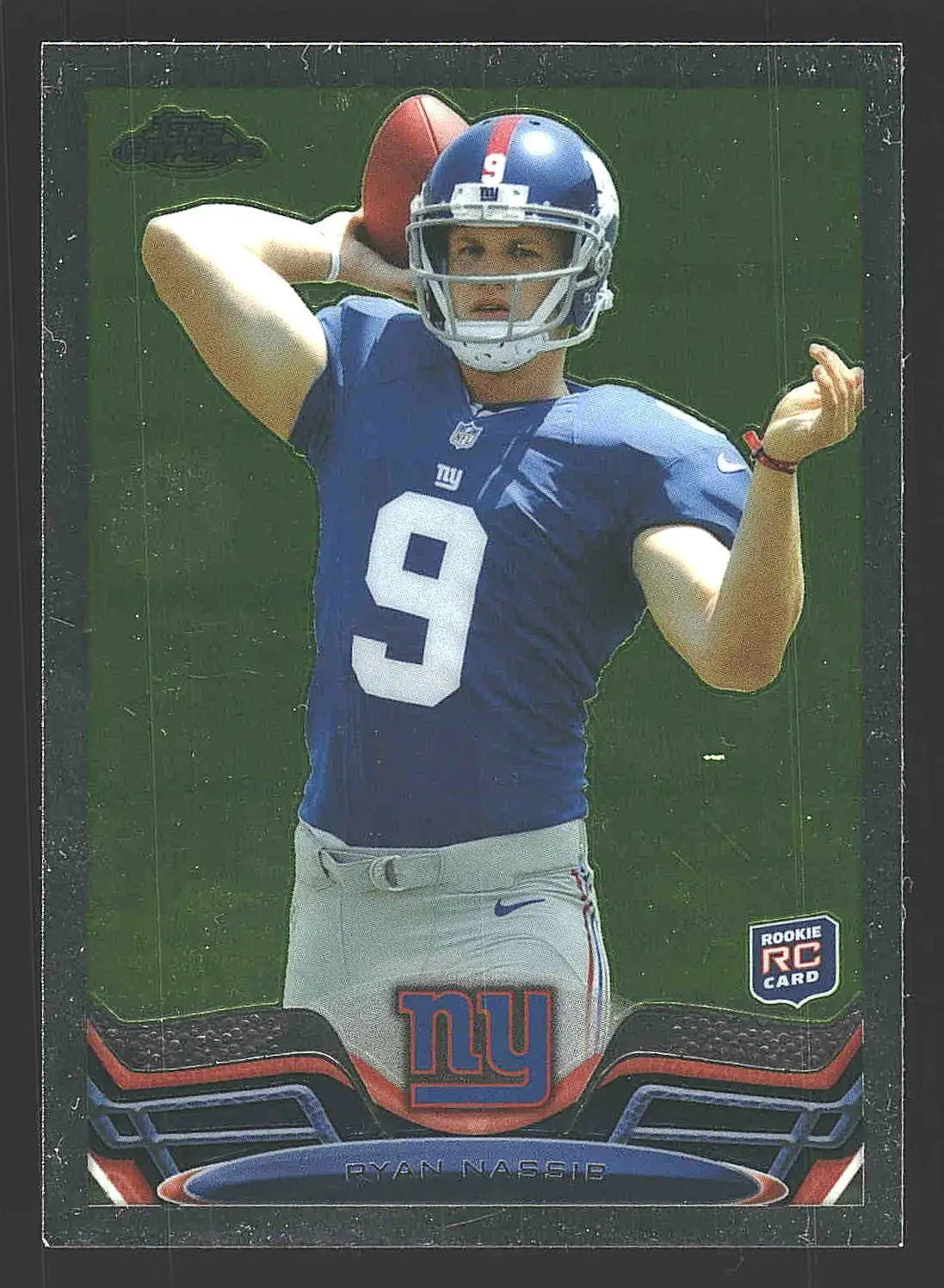 2013 Topps Chrome #41 Ryan Nassib - Football Card Single