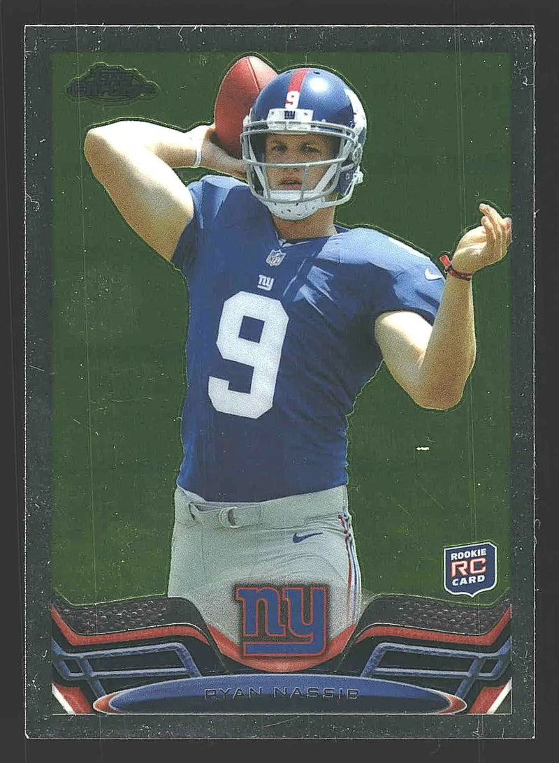 2013 Topps Chrome #41 Ryan Nassib - Football Card Single