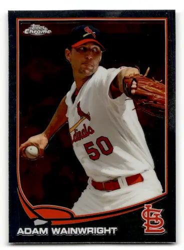 2013 Topps Chrome #43 Adam Wainwright NM-MT Cardinals ID:60613 - Baseball Card Single