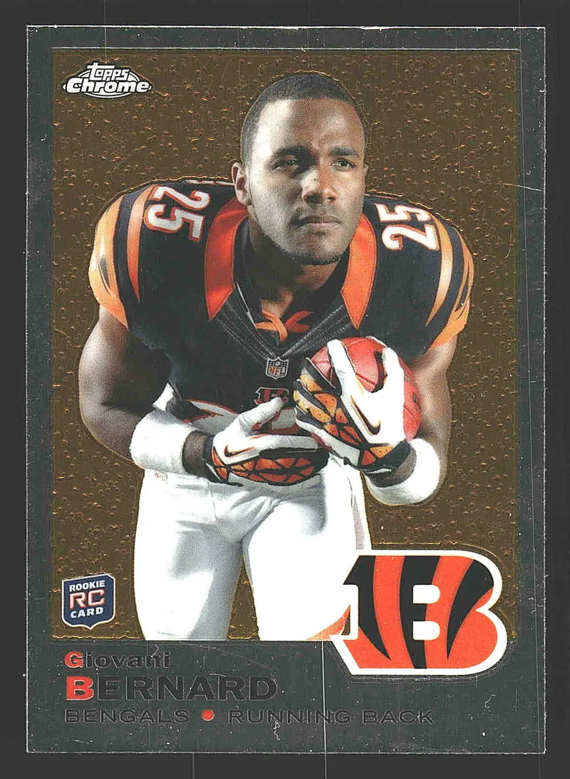 2013 Topps Chrome #6 Giovani Bernard 1969 - Football Card Single