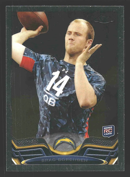 2013 Topps Chrome #67 Brad Sorensen - Football Card Single