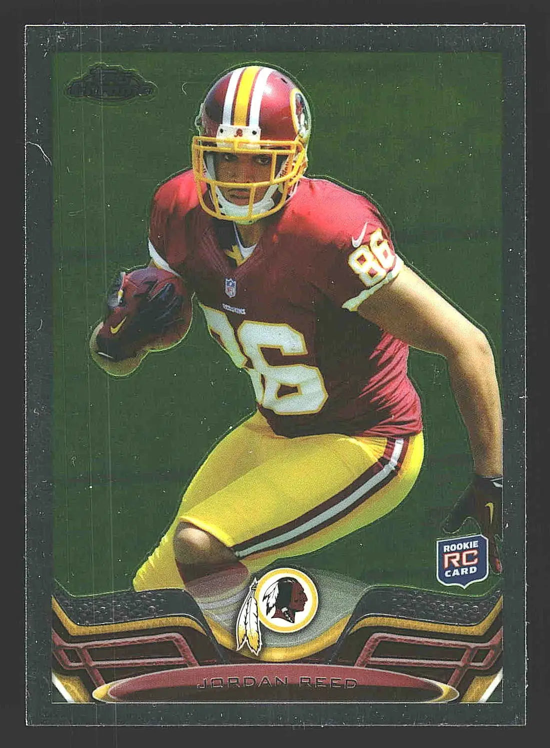 2013 Topps Chrome #81 Jordan Reed - Football Card Single