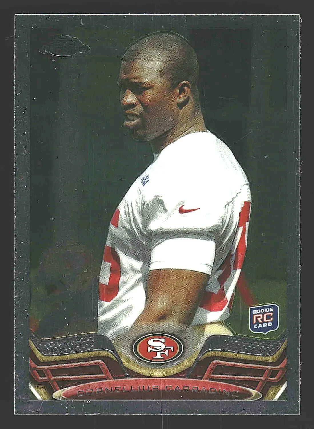 2013 Topps Chrome #92 Cornellius Carradine - Football Card Single