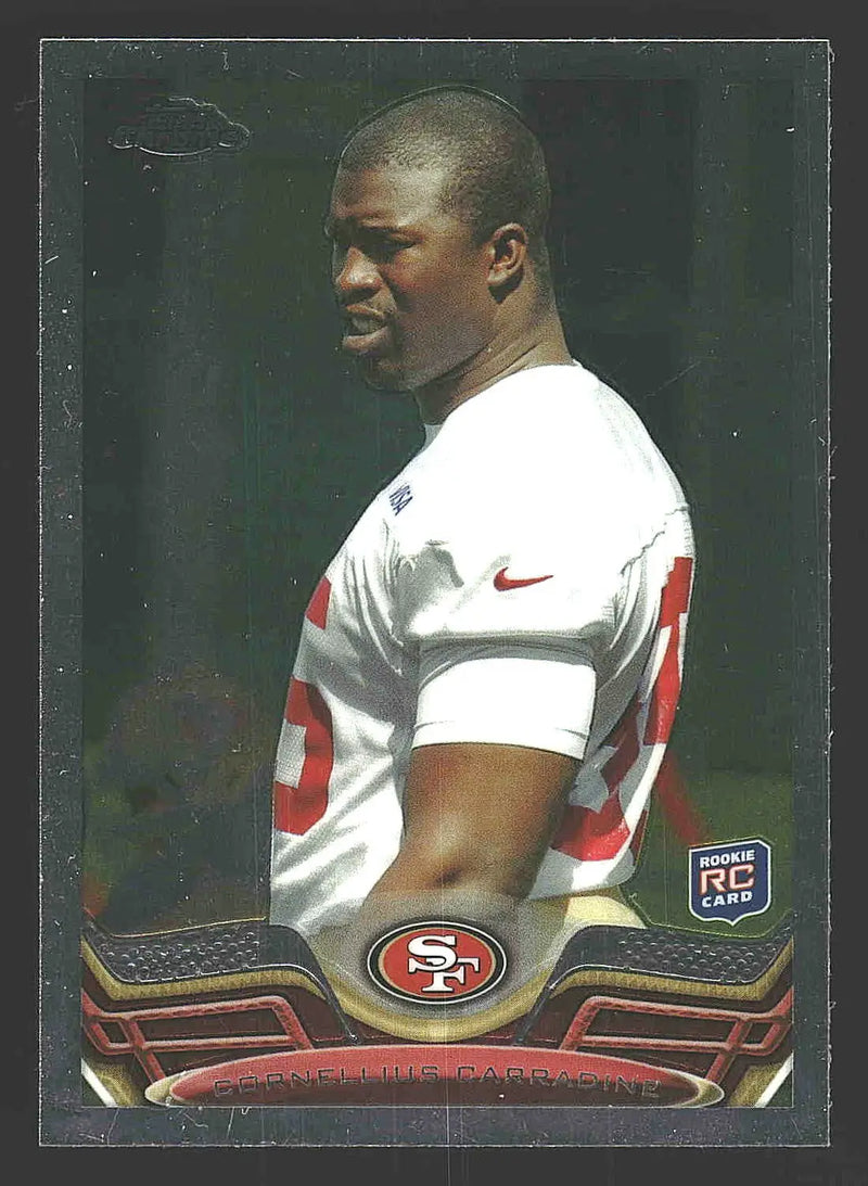 2013 Topps Chrome #92 Cornellius Carradine - Football Card Single